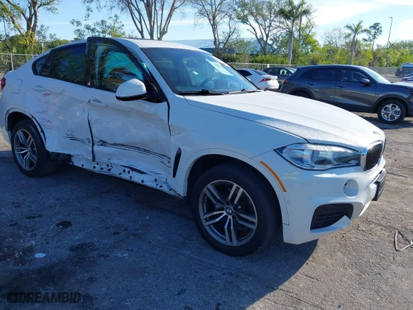 2018 BMW X6 xDrive35i with VIN 5UXKU2C5XJ0Z62290, listed as a IAAI auction lot 41687837 with 102,908 mi miles. Bid and sale history available at carsss.com. Image 1.