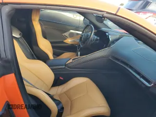 2021 Chevrolet Corvette 2LT with VIN 1G1YB2D42M5112127, listed as a Copart auction lot 73913924 with 7,040 mi miles and Non Repairable. Bid and sale history available at carsss.com. Image 10.