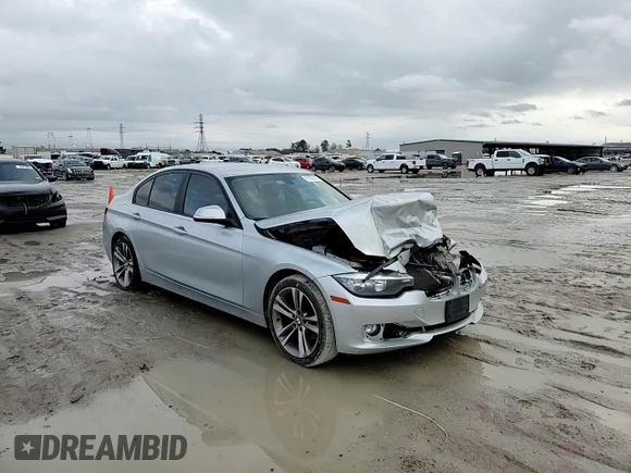 2014 BMW 3 Series 320i with VIN WBA3B1G51ENT00152, listed as a Copart auction lot 43399365 with 128,397 mi miles and Salvage Title. Bid and sale history available at carsss.com. Image 11.