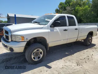 2005 Dodge Ram 3500 SLT with VIN 3D7LS38C45G792511, listed as a Copart auction lot 52987515 with 353,409 mi miles and Salvage Title. Bid and sale history available at carsss.com. Image 1.