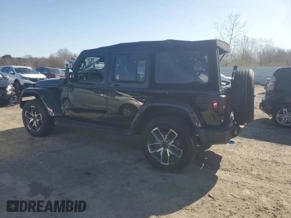 2024 Jeep Wrangler Willys с VIN 1C4RJXN62RW133671, выставлен на аукционе Copart как лот 52502545 с пробегом Не указан миль и Списание • Salvage title. История ставок и продаж доступна на DreamBid. Изображение 2.
