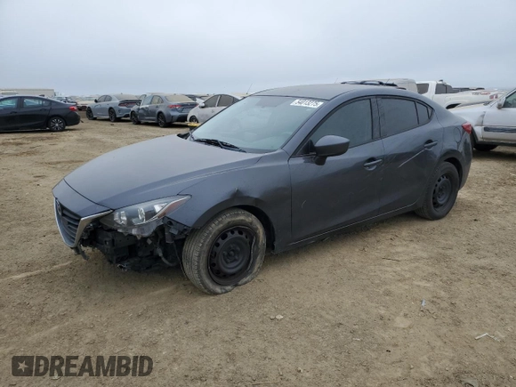 2015 Mazda 3 i Sport with VIN 3MZBM1U71FM170042, listed as a Copart auction lot 54013275 with 131,352 mi miles and Salvage Title. Bid and sale history available at carsss.com. Image 1.