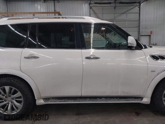 2017 Infiniti QX80 z VIN JN8AZ2NC9H9430498, wystawiony jako IAAI lot #41579847 z przebiegiem 133 321 mil mil oraz . Historia ofert i sprzedaży dostępna na DreamBid. Obrazek 13.