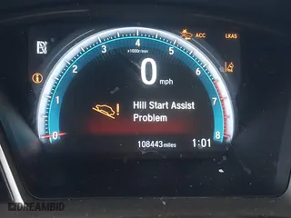 2017 Honda Civic Sedan Touring with VIN 19XFC1F97HE010119, listed as a IAAI auction lot 41310427 with 108,443 mi miles. Bid and sale history available at carsss.com. Image 14.