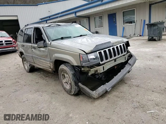 1996 Jeep Grand Cherokee Laredo with VIN 1J4GZ58Y5TC378100, listed as a Copart auction lot 85493724 with 0 mi miles and Salvage Title. Bid and sale history available at carsss.com. Image 11.