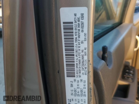 2010 Dodge Nitro SE z VIN 1D4PT2GK0AW104045, wystawiony jako Copart lot #46216635 z przebiegiem 170 533 mil mil oraz Szkody całkowita. Historia ofert i sprzedaży dostępna na DreamBid. Obrazek 12.
