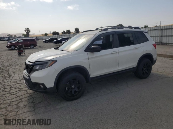 2019 Honda Passport Sport with VIN 5FNYF8H22KB016114, listed as a Copart auction lot 59904715 with Not provided miles and Salvage title. Bid and sale history available at DreamBid. Image 1.