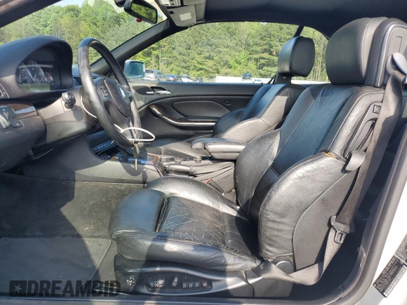 2004 BMW 3 Series 330Ci with VIN WBABW53474PL40064, listed as a Copart auction lot 54555755 with 122,820 mi miles and Salvage title. Bid and sale history available at DreamBid. Image 7.