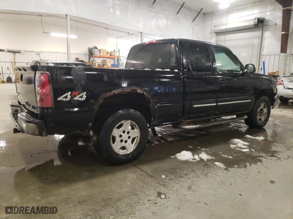 2007 Chevrolet Silverado 1500 Classic LT1 with VIN 1GCEK19Z57Z203429, listed as a Copart auction lot 43913305 with 354,837 mi miles and Salvage Title. Bid and sale history available at carsss.com. Image 3.