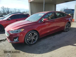 2019 Ford Fusion Titanium with VIN 3FA6P0K9XKR153544, listed as a Copart auction lot 46540155 with 94,338 mi miles and Salvage Title. Bid and sale history available at carsss.com. Image 1.