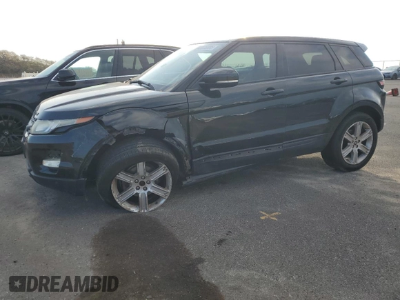 2013 Land Rover Range Rover Evoque Pure Plus with VIN SALVP2BG6DH707448, listed as a Copart auction lot 43875085 with 95,844 mi miles and Salvage Title. Bid and sale history available at carsss.com. Image 1.