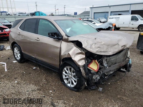 2018 Chevrolet Equinox LT with VIN 2GNAXSEV8J6234418, listed as a Copart auction lot 85531334 with 98,279 mi miles and Salvage Title. Bid and sale history available at carsss.com. Image 4.
