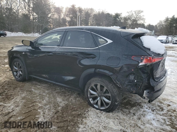 2021 Lexus NX 300 F Sport z VIN JTJSARBZ2M2203016, wystawiony jako Copart lot #44921035 z przebiegiem 41 580 mil mil oraz Nie do naprawy • Non repairable. Historia ofert i sprzedaży dostępna na DreamBid. Obrazek 2.