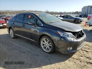 2010 Lexus HS 250h with VIN JTHBB1BA5A2016553, listed as a Copart auction lot 45346365 with Not Provided miles and Salvage Title. Bid and sale history available at DreamBid. Image 4.