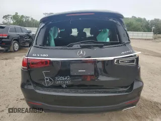 2022 Mercedes-Benz GLS with VIN 4JGFF8GE6NA801909, listed as a Copart auction lot 45296174 with 22,082 mi miles. Bid and sale history available at carsss.com. Image 6.