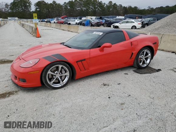 2012 Chevrolet Corvette Z16 Grand Sport 3LT with VIN 1G1YW2DW2C5100371, listed as a Copart auction lot 86162324 with 31,792 mi miles and Clean title. Bid and sale history available at DreamBid. Image 1.