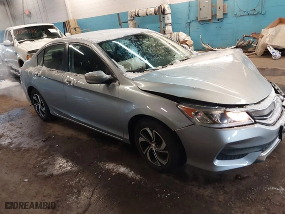 2017 Honda Accord Sedan LX with VIN 1HGCR2F38HA232630, listed as a IAAI auction lot 41395288 with 74,152 mi miles. Bid and sale history available at carsss.com. Image 1.