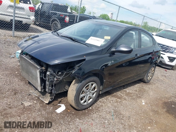 2012 Hyundai Accent GLS z VIN KMHCT4AE3CU046923, wystawiony jako IAAI lot #42225827 z przebiegiem 225 116 mil mil oraz . Historia ofert i sprzedaży dostępna na DreamBid. Obrazek 2.