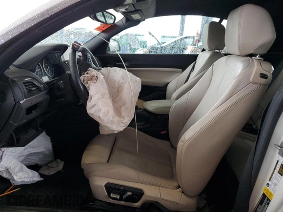 2016 BMW 2 Series 228i with VIN WBA1K9C54GV710166, listed as a Copart auction lot 48294275 with 0 mi miles and Salvage Title. Bid and sale history available at carsss.com. Image 7.