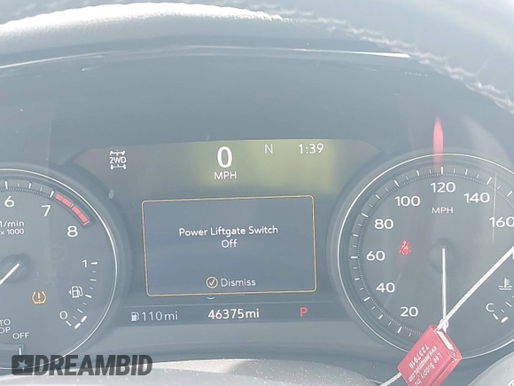 2020 Cadillac XT6 AWD Premium Luxury with VIN 1GYKPDRS0LZ140995, listed as a IAAI auction lot 41881265 with 46,375 mi miles and . Bid and sale history available at DreamBid. Image 7.