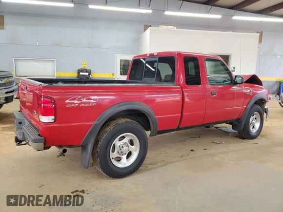 2000 Ford Ranger XLT with VIN 1FTZR15X5YPB92608, listed as a Copart auction lot 48350085 with 153,941 mi miles and Salvage Title. Bid and sale history available at carsss.com. Image 3.
