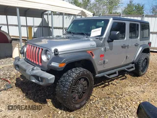 2020 Jeep Wrangler Unlimited Sport Altitude с VIN 1C4HJXDN8LW127059, выставлен на аукционе IAAI как лот 41821194 с пробегом 152 744 миль миль и . История ставок и продаж доступна на DreamBid. Изображение 17.