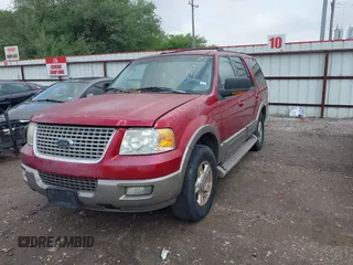2004 Ford Expedition Eddie Bauer with VIN 1FMPU17L14LA31265, listed as a IAAI auction lot 42124544 with 1 mi miles. Bid and sale history available at carsss.com. Image 2.