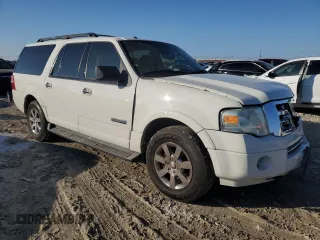 2008 Ford Expedition Max SSV with VIN 1FMFK15528LA74797, listed as a Copart auction lot 43156235 with 235,793 mi miles and Salvage title. Bid and sale history available at DreamBid. Image 4.