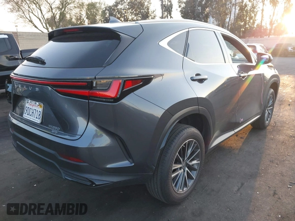 2022 Lexus NX 350 Premium with VIN JTJGGCEZ5N5004331, listed as a IAAI auction lot 41953097 with 44,337 mi miles and . Bid and sale history available at DreamBid. Image 4.