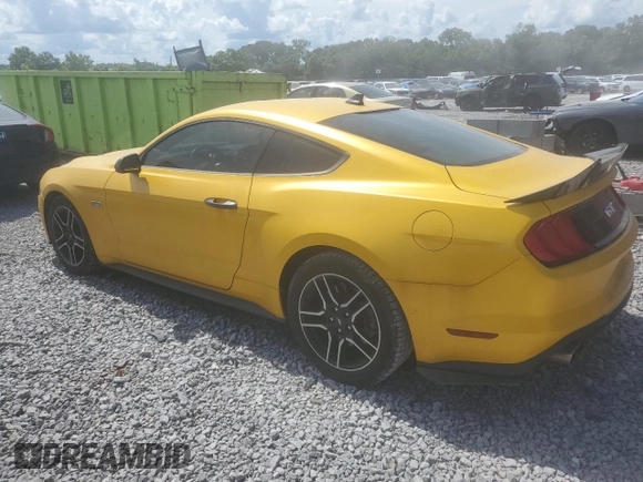 2021 Ford Mustang GT with VIN 1FA6P8CF5M5149541, listed as a Copart auction lot 59918805 with 18,218 mi miles and Clean title. Bid and sale history available at DreamBid. Image 2.