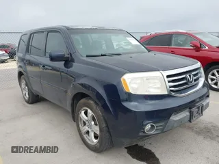 2012 Honda Pilot EX-L with VIN 5FNYF3H53CB036306, listed as a IAAI auction lot 42121102 with 161,060 mi miles. Bid and sale history available at carsss.com. Image 1.