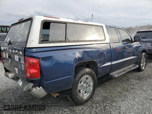 2006 Dodge Dakota SLT with VIN 1D7HE42K86S623895, listed as a Copart auction lot 46522935 with 240,539 mi miles and Non Repairable. Bid and sale history available at carsss.com. Image 3.