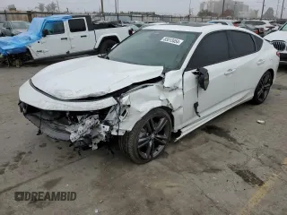 2024 Acura Integra w/A-Spec Technology Package with VIN 19UDE4H68RA000114, listed as a Copart auction lot 83813454 with 15,121 mi miles and Salvage Title. Bid and sale history available at carsss.com. Image 1.
