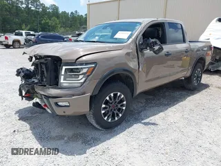 2023 Nissan Titan SV with VIN 1N6AA1ED0PN112536, listed as a IAAI auction lot 42311274 with 45,028 mi miles and . Bid and sale history available at DreamBid. Image 17.