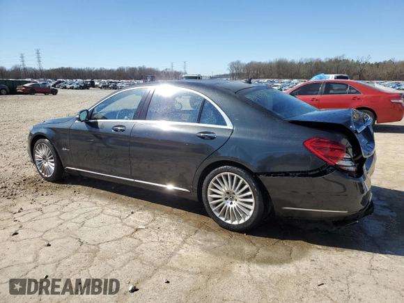 2018 Mercedes-Benz S 560 with VIN WDDUG8DB3JA367158, listed as a Copart auction lot 46992275 with 71,540 mi miles and Salvage Title. Bid and sale history available at carsss.com. Image 2.