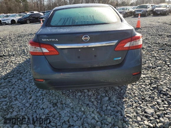 2014 Nissan Sentra S with VIN 3N1AB7AP2EL682217, listed as a Copart auction lot 49797155 with 145,269 mi miles and Salvage Title. Bid and sale history available at DreamBid. Image 6.