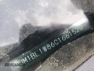2012 Mazda 3 i Grand Touring with VIN JM1BL1W86C1661520, listed as a Copart auction lot 54296935 with Not provided miles and Salvage title. Bid and sale history available at DreamBid. Image 12.