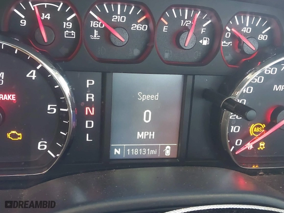 2018 Chevrolet Silverado 1500 Work Truck with VIN 1GCNCNEHXJZ346840, listed as a IAAI auction lot 41636787 with 118,131 mi miles. Bid and sale history available at carsss.com. Image 7.
