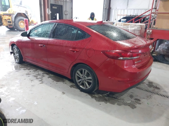 2018 Hyundai Elantra SEL with VIN 5NPD84LF4JH214396, listed as a IAAI auction lot 41231104 with 129,332 mi miles. Bid and sale history available at carsss.com. Image 3.