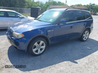 2006 BMW X3 3.0i with VIN WBXPA93416WG85488, listed as a IAAI auction lot 42651480 with 161,847 mi miles and . Bid and sale history available at DreamBid. Image 2.
