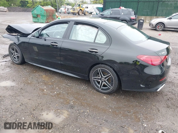 2024 Mercedes-Benz C 300 z VIN W1KAF4HB7RR164070, wystawiony jako IAAI lot #42220022 z przebiegiem 22 290 mil mil oraz . Historia ofert i sprzedaży dostępna na DreamBid. Obrazek 3.