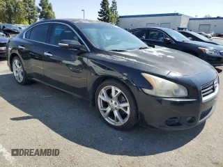 2012 Nissan Maxima S with VIN 1N4AA5AP5CC813742, listed as a Copart auction lot 55078565 with 173,442 mi miles and Salvage title. Bid and sale history available at DreamBid. Image 4.