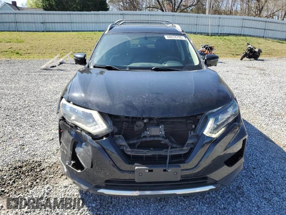 2017 Nissan Rogue SV with VIN 5N1AT2MT7HC896430, listed as a Copart auction lot 48078795 with 99,566 mi miles and Salvage Title. Bid and sale history available at carsss.com. Image 5.