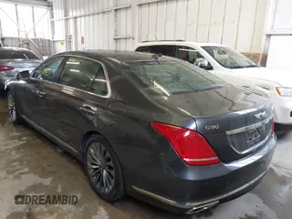 2019 Genesis G90 5.0L Ultimate with VIN KMHG54JH5KU050718, listed as a IAAI auction lot 41566222 with 64,095 mi miles. Bid and sale history available at carsss.com. Image 3.