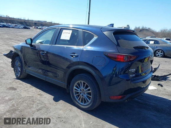 2017 Mazda CX-5 Touring with VIN JM3KFBCL8H0201074, listed as a IAAI auction lot 41747146 with 42,092 mi miles. Bid and sale history available at carsss.com. Image 3.
