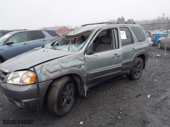2004 Mazda Tribute LX with VIN 4F2YZ04124KM21238, listed as a IAAI auction lot 41075777 with NaN miles. Bid and sale history available at carsss.com. Image 11.