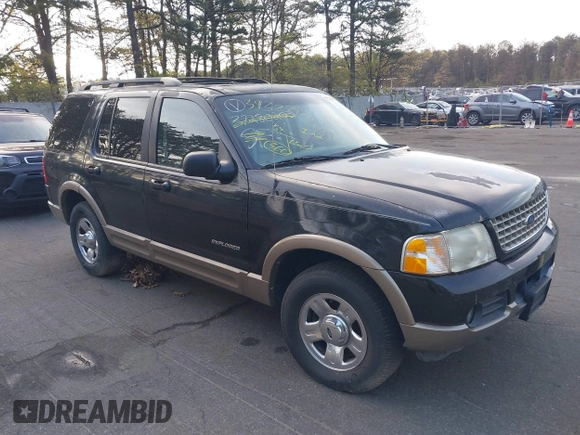 2002 Ford Explorer Eddie Bauer with VIN 1FMZU74W92ZB32879, listed as a IAAI auction lot 39327971 with 128,592 mi miles and . Bid and sale history available at DreamBid. Image 1.