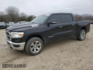 2019 Ram 1500 Big Horn/Lone Star with VIN 1C6SRFFTXKN741188, listed as a Copart auction lot 47311265 with 84,868 mi miles and Salvage Title. Bid and sale history available at carsss.com. Image 1.