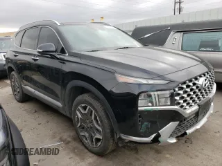 2021 Hyundai Santa Fe Hybrid SEL Premium with VIN KM8S3DA14MU011981, listed as a Copart auction lot 87462404 with 63,034 mi miles and Salvage Title. Bid and sale history available at carsss.com. Image 4.