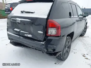 2016 Jeep Compass High Altitude Edition with VIN 1C4NJDEB8GD758174, listed as a IAAI auction lot 41235089 with 144,841 mi miles. Bid and sale history available at carsss.com. Image 17.